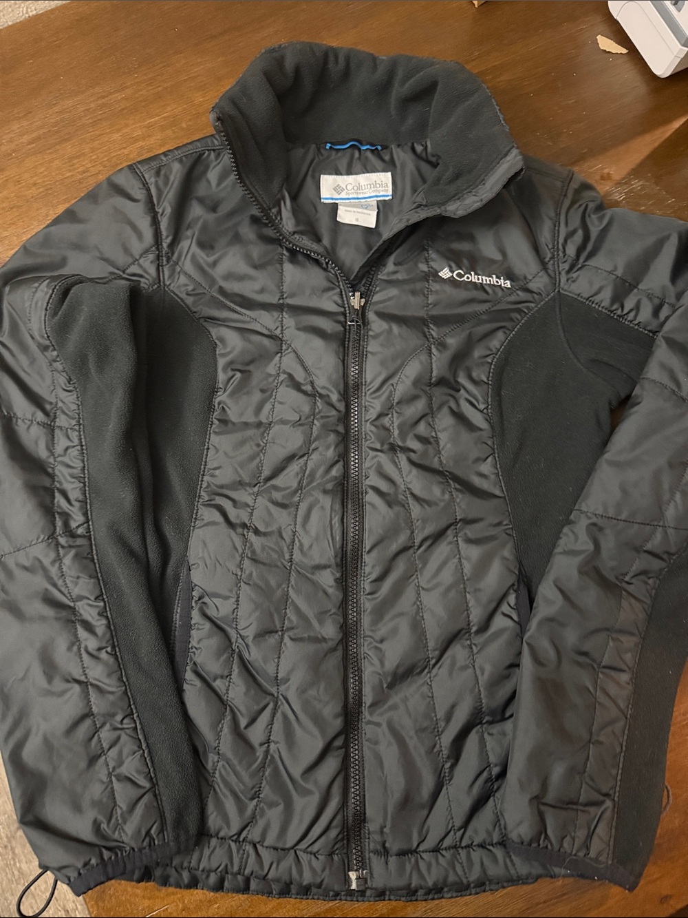 Columbia Kids Black Quilted Puffer Jacket